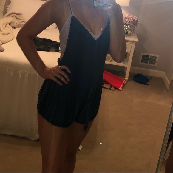 Urban Outfitters Pants - Navy romper